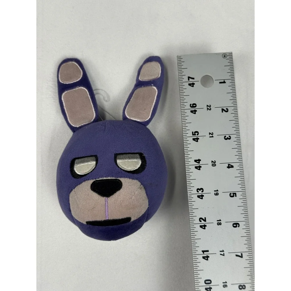 Funko Five Nights‎ at Freddys Bonnie Purple Plush Head 2016 Scott Cawthon 7.5in